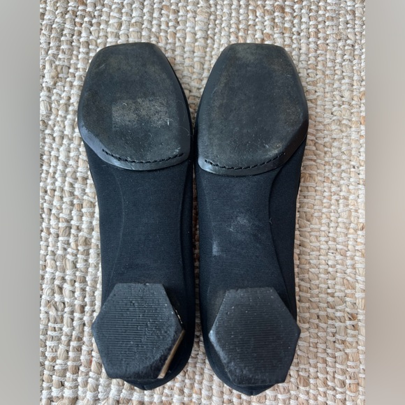 TORY BURCH | Square Toe Block Heels with Dust Bag | Size 7.5 - Picture 9 of 15